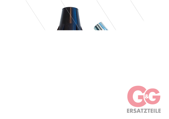 Sandstrahlkopf Inter No.0 - 0.045 - Eingang: 1/4" IG