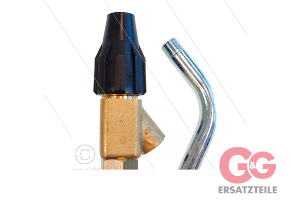 Sandstrahlkopf Inter No.2 - 0.060 - Eingang: 1/4" IG