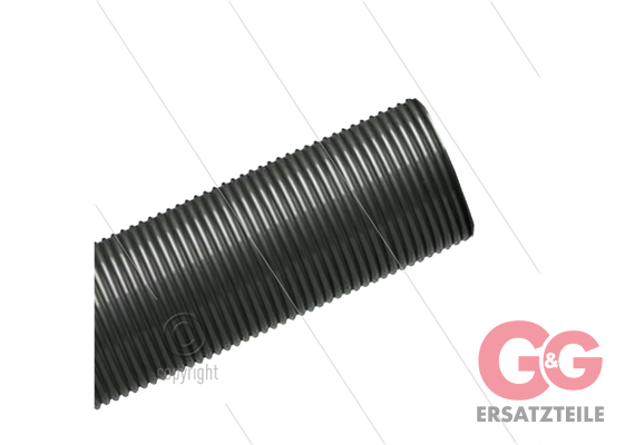 Saugerschlauch - Innen Ø32mm - Außen Ø40mm - schwarz - Rollenlänge 20 Meter