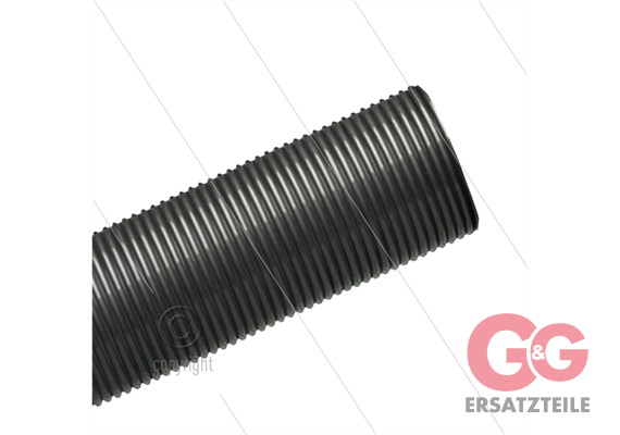 Saugerschlauch - Innen Ø38mm - Außen Ø47mm - schwarz - 30mtr