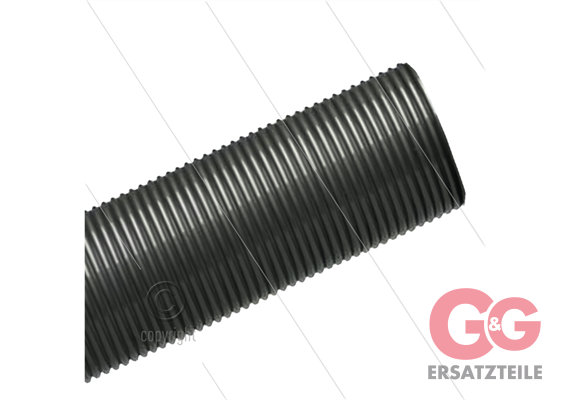 Saugerschlauch - Innen Ø50mm - Außen Ø60mm - schwarz - Rollenlänge 20 Meter