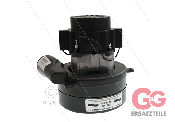 Saugerturbine - 1000 W - 230V - Bauart Bypass - mit Abluftro