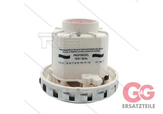 Saugerturbine - 1200 W - 230V - Bauart Bypass - GH=128mm - TBH=42mm - Ø131mm