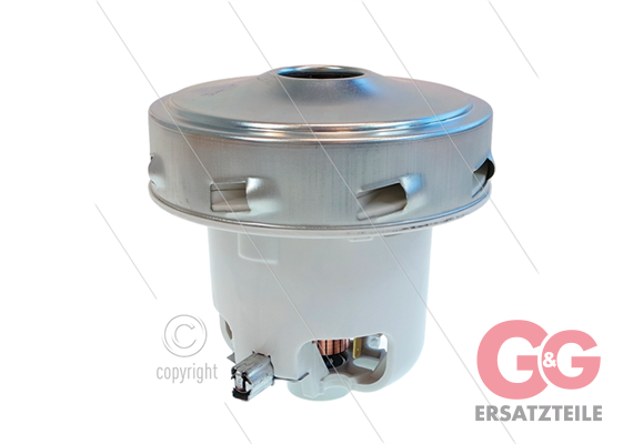 Saugerturbine - 1200 W - 230V - Bauart Bypass - GH=130mm - TBH=45mm - Ø129mm