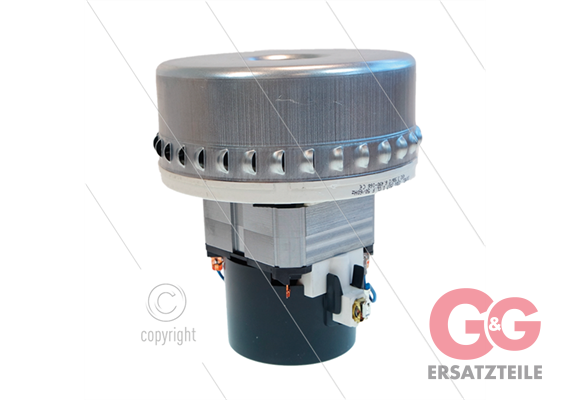 Saugerturbine - 1200 W - 230V - Bauart Bypass - GH=171mm - TBH=67mm - Ø144mm