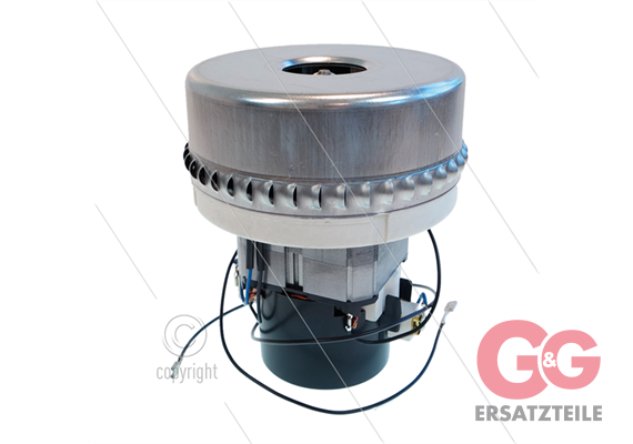 Saugerturbine - 1400 W - 230V - Bauart Bypass - GH=175mm - TBH=72mm - Ø144mm