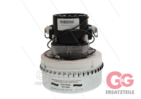 Saugerturbine - 800 W - 240V - Bauart Bypass