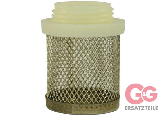 Saugkorb 1"AG Edelstahl
