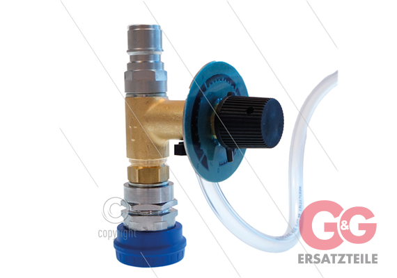 Schauminjektor KEW - max 250 Bar - 15 l/min - 2m Schlauch mit Filter - Einstellbar 0 bis 5