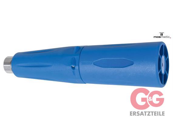 Schaumkopf Mosmatic blau Inox 310bar 100°C G1/4"F mit Düse1.9mm