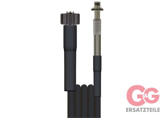 Schlauch 1SN-06 SW 5,3 M.DKO 22 + GKS Schwarz :