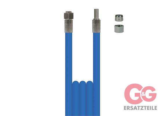 Schlauch 2SC-08 Blau 2,35 M.DKOL 18x1,5  Mutter + Schneidring lose beigelegt