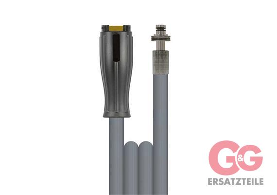 Schlauch 2SN-08 glatt Grau 10 M.Steck.11 mm :