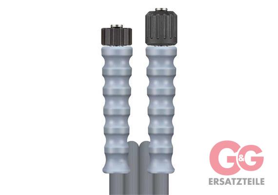 Schlauch 2SN-08 glatt Grau 15 M.VA-Dreh 22 :