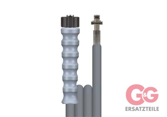 Schlauch 2SN-08 glatt Grau 30 M.Steckn.11 mm :