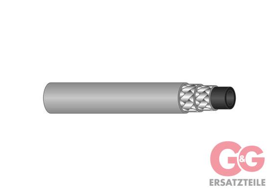 Schlauch 2SN-10-400 Bar 150°C Grau glatte Decke
