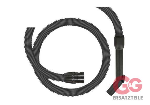 Schlauch 32 mm schwarz 2 M. kpl. Zubehör 36 mm