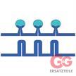 Schlauch 38 mm blau-blau CarWash Rolle 23 Meter  Nur komplette Rollen lieferbar! | Bild 2