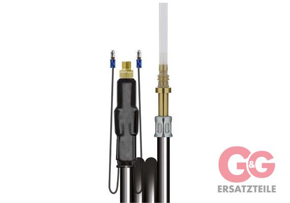 Schlauch soft beheizt 5,6 M blaue Lanze