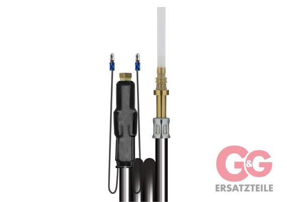 Schlauch soft beheizt 7,2 M 1/4"IG mit