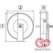 Schlauchaufr. DN10 20 M. 400 bar 3/8"IG:3/8"IG PU-beschichtet | Bild 2