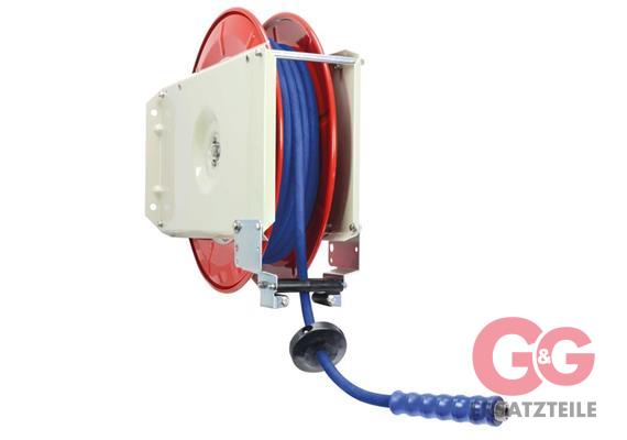 Schlauchaufroller 20 M. 3/8"IG : DKR 3/8" Stahl-PU Schlauch
