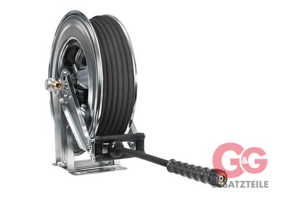 Schlauchaufroller 20 M M22AG:M22IG Edelstahl Schlauch