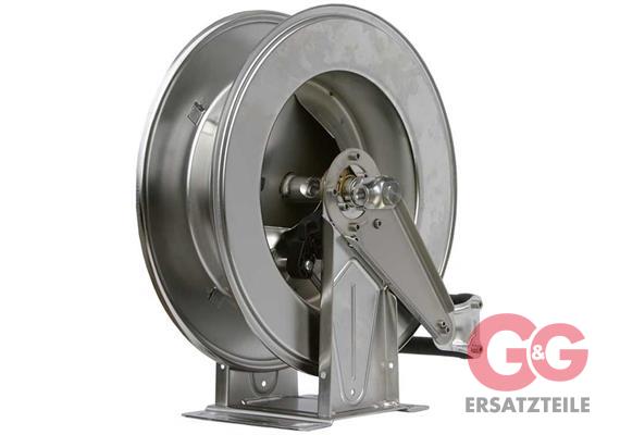 Schlauchaufroller DN12 21 M. 1/2"IG : 1/2"IG 300 bar Edelstahl