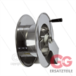 Schlauchaufroller Stahl lackiert - 25m - max 250 Bar - Schlauch: 35m 3/8" - 25m 1/2" - Ans | Bild 2