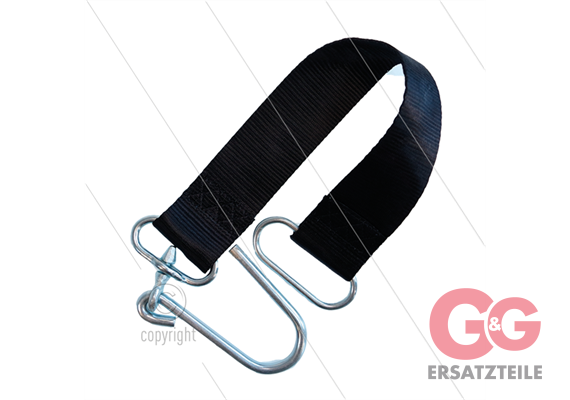 Schlauchhalter für Gerüste