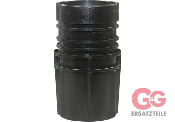 Schlauchmuffe 38 mm Kesselseite 58 mm