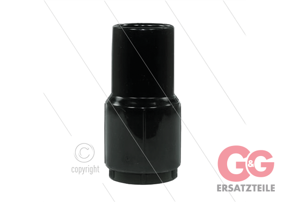 Schlauchmuffe - drehbar - Schlauchseite Ø32mm - Muffe Zubehörseite Ø32mm
