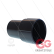 Schlauchmuffe - Schlauchseite Ø50mm - Zubehörseite Ø50/58mm - Gummi | Bild 2