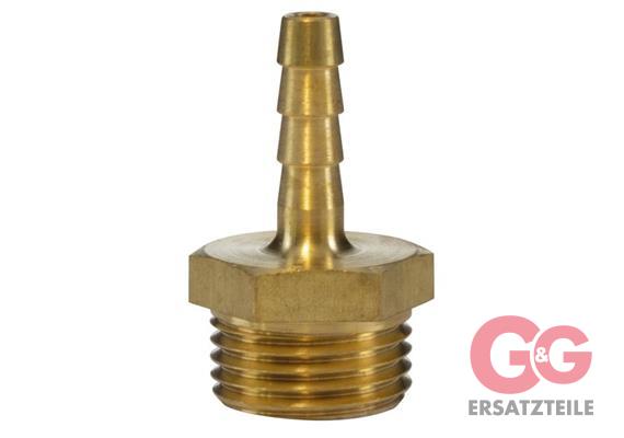 Schlauchtülle 1/2"AG NW06 Messing