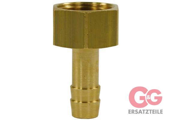 Schlauchtülle 1/4"IG NW08 Messing