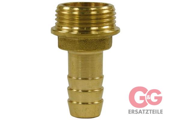 Schlauchtülle 1/8"AG-07 Messing