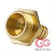 Schlauchtülle 3/4"AG NW13 Messing | Bild 2