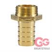 Schlauchtülle 3/4"AG NW19 Messing | Bild 3