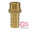 Schlauchtülle 3/8"AG NW12 Messing | Bild 3