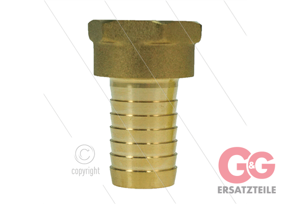 Schlauchtülle - Messing - Ø20mm - 3/4" IG