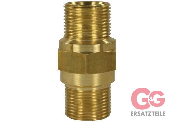 Schlauchverbinder SW-27 22:22 schwer