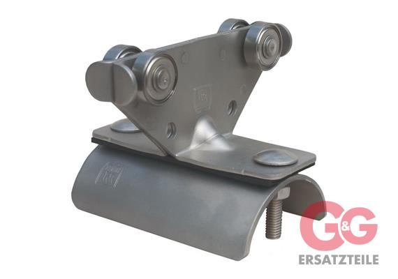 Schlauchwagen 55x20 mm 30 mm VA