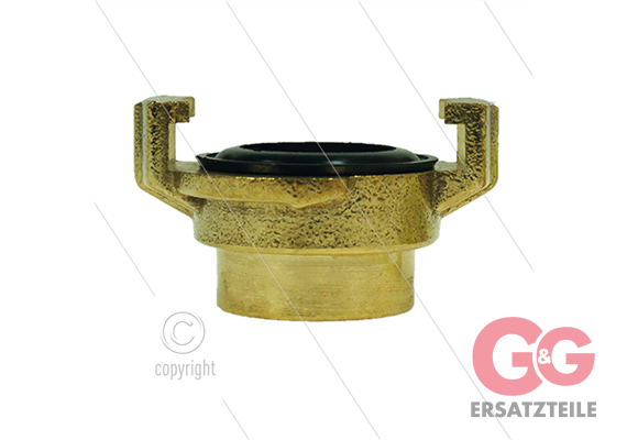 Schnellkupplung - Messing - Geka - 3/4" IG