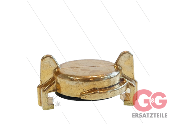 Schnellkupplung - Messing - Geka - Blindkappe