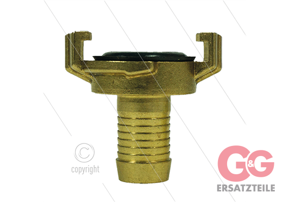 Schnellkupplung - Messing - Geka - Ø19mm - 3/4" Schlauchtüll