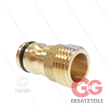 Schnellkupplung - Niederdruck - Messing - Wasseranschluss - 1/2" AG | Bild 2