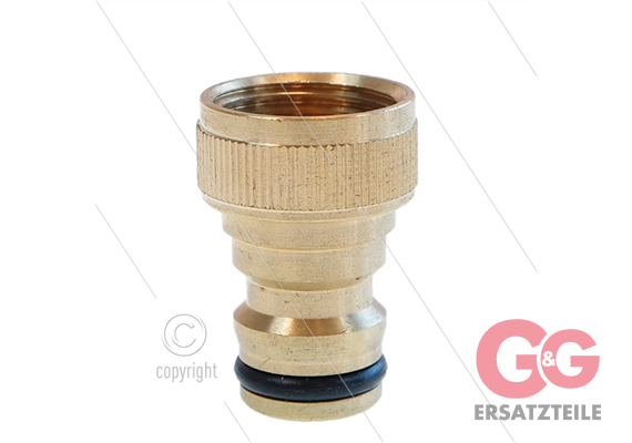 Schnellkupplung - Niederdruck - Messing - Wasseranschluss - 1/2" IG