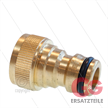 Schnellkupplung - Niederdruck - Messing - Wasseranschluss - 1/2" IG | Bild 2