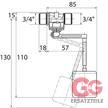 Schwimmerventil AK 3/4"AG+PE-Schaum DN10 | Bild 2