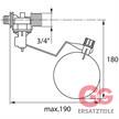 Schwimmerventil AK 3/8"AG : 3/4"AG Kunststoff mit Kunststoff-Schwimmer | Bild 2